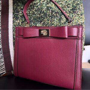 Kate Spade ♠️ Elegant Burgundy Handbag